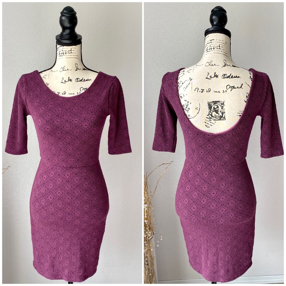 Free People Lady Pucker Bodycon Dress XS